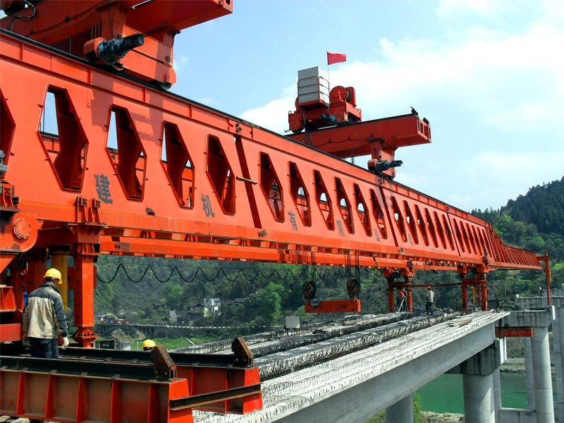 Beam Launcher for highway girder erecting